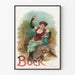 Vintage poster Bock met vrouw en geit
