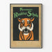 Vintage Poster Tiger Havemann's Raubtier Schule