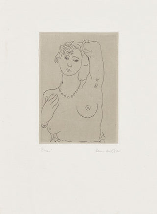 Buste de femme avec collier et bracelet, 1926 – Henri Matisse