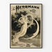 Vintage poster 'Maid of the Moon' door Herrmann The Great Co.
