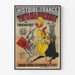 Poster muurdecoratie Geschiedenis van Frankrijk Tintamaresque door Touchatout