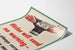 Vintage poster gasmaskbescherming