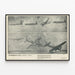 Vintage poster Hydraulics Safety First - Technical aeronautical poster — framed artwork on a wall