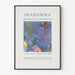 Vintage Poster Idaherma Houtblokdrukken 1983