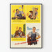 Vintage poster motivatie werk en sparen oorlog