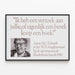 Motivational Quote Poster Lecture Annie M.G. Schmidt 1990 — framed artwork on a wall