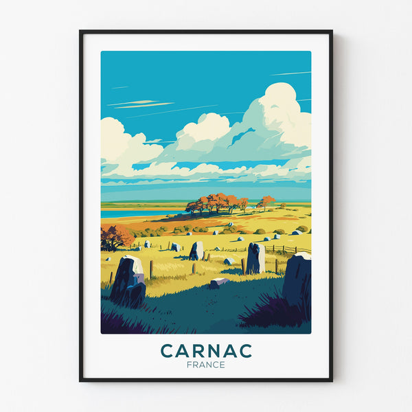 Reisposter - Carnac