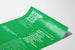 Vintage decorative poster « Indirect Costs of Research » green