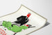Vintage poster Iodocitrane overgangsproblemen
