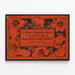 Vintage Bloemenposter Is Polite Society Polite — ingelijst kunstwerk aan de muur