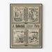 Vintage reclameposter uitgever J. Rothschild Parijs 13 Rue des Saints Pères