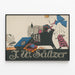 Vintage poster J.W. Sältzer - Fashion and clothing advertisement — framed artwork on a wall