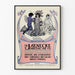 Vintage advertising poster Laenecke Printing Ink Co. style Art Nouveau