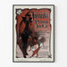 Vintage reclameposter van Jaenecke Printing Ink Co. voor een originele muurdecoratie