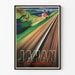 Japanese Government Railways - Munetsugu Satomi, 1937 — framed poster on a light wall