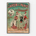 Vintage poster Jardin de Paris - Pacha Ismaël Abdurrahman spektakel