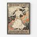 Jeanne d'Arc poster by Alfons Mucha for Sarah Bernhardt