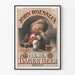 Vintage Poster John Roessle's Premium Lager Beer Boston