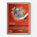 Vintage poster van de Internationale Luchtvaartdagen in Lyon 1933