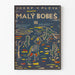 Vintage poster Malý Bobeš III door Jozef V. Pleva