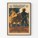 Vintage poster for the international exhibition of art and gardening Mannheim 1907
