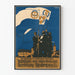 Vintage poster van industriële en artistieke tentoonstelling in Neurenberg 1906