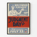 Vintage Hollywood Playhouse Poster Judgment Day