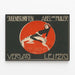 Vintage Poster JugendSchriften Abel and Müller Publishing Leipzig — framed artwork on a wall