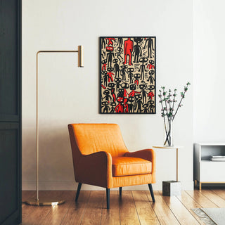 Pop Art Poster - Abstrakte Figuren
