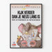 Poster Kinderboekenweek 1980 - Kijk verder dan je neus