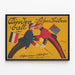 Vintage Poster Kinderball Der Bosen Buben — framed artwork on a wall