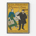 Vintage Advertising Poster - Royal Printing House Sax C.C. Meinhold & Fils