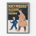 Vintage poster Kreymborg’s Kleeding voor mannelijke mode