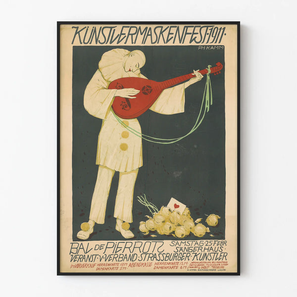 Poster Bal van Pierrots 1911
