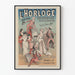 Vintage Poster The Clock Champs-Élysées Summer Concert