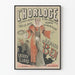 Vintage poster L'Horloge Champs-Élysées Armand Ben
