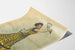 Vintage poster La Belle Guerrero danseres in gele jurk
