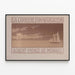 Vintage Poster The Career of a Navigator Albert Prince of Monaco — framed artwork on a wall