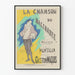 Vintage poster La Chanson du Macchabée door J. Mévisto
