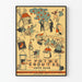 Vintage Poster of the Croûtes Fair