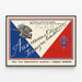 Patriotic Tricolor Poster « To arms, citizens! » — framed artwork on a wall