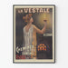 Vintage Poster La Vestale - Continuous Fire Fireplace Viville Paris