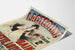 Vintage poster Lactéoline voor bad- en toiletlotion