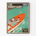 Vintage poster of Lac Winnipesaukee and Boston & Maine Railroad
