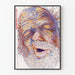 Landfall Press Poster 1970-1980 - Kleurrijk en expressief portret
