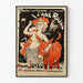 Vintage poster Cabaret Literary L'Âne Rouge