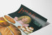 Vintage poster van Farine Lang & Co. met kind en diverse broden