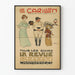 Vintage Poster Le Carillon - The Review and the Charlotins