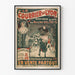 Vintage poster Le Courrier de Lyon illustrated by Maxime Valoris