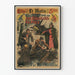 Vintage poster feuilleton Les Chevaliers du Pneu door Marc Anfossi